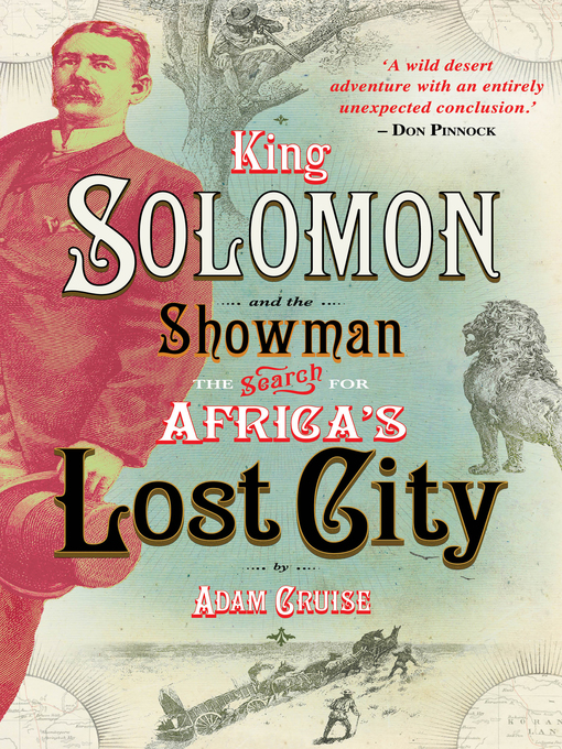 Title details for King Solomon and the Showman by Adam Cruise - Wait list